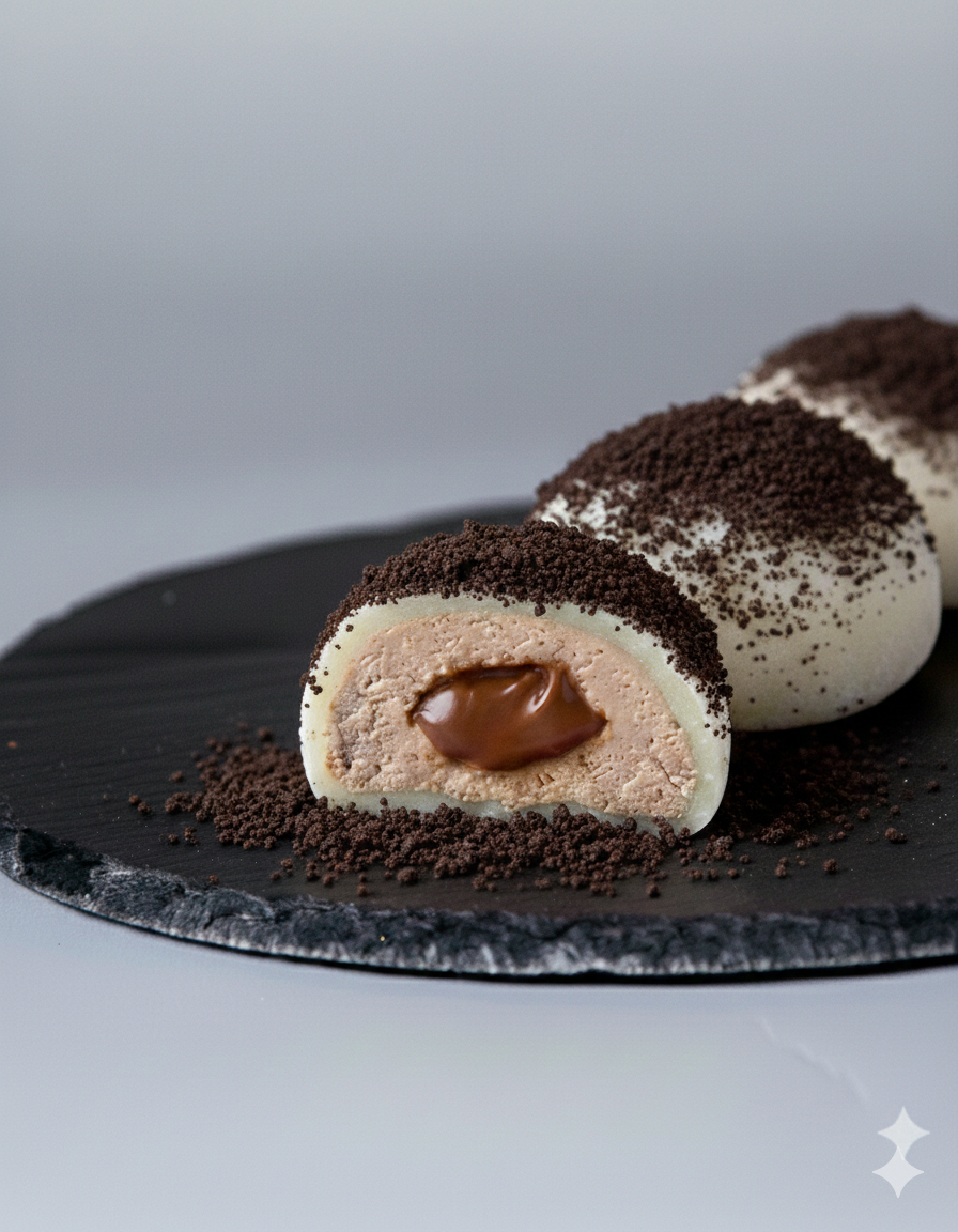 Bandeja Mochi Cheesecake oreo nutella (Precio IVA incluído)