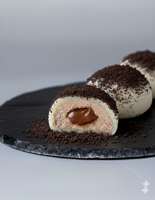 Bandeja Mochi Cheesecake oreo nutella (Precio IVA incluído)